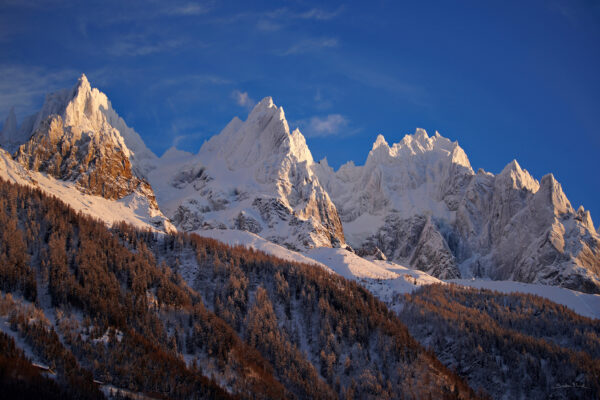 Aiguilles du Grépon, de Blaitière et du Plan © Bastien Morel